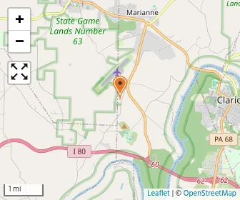 Map of Clarion Christian School