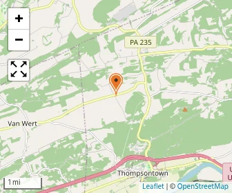 Map of Delaware Creek School