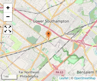 Map of Kiddie Academy