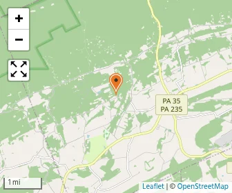 Map of Rockland Sunbeams Amish School