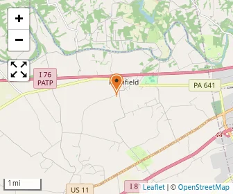 Map of Yellow Breeches Educational Center
