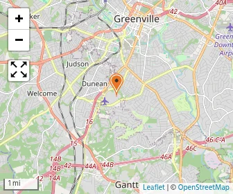 Map of Greenville Memorial Childcare Center