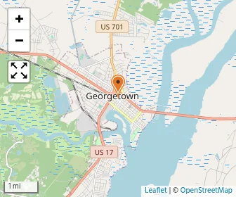 Map of The Georgetown School Of Arts And Sciences