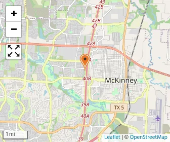 Map of Mckinney Montessori
