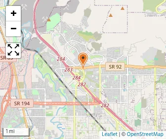 Map of Mountain Point Academy