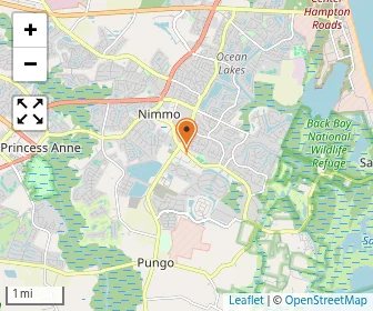Map of Leafspring School - Virginia Beach