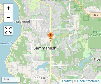 Map of Eastside Catholic High School
