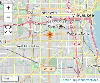 Map of Notre Dame School of Milwaukee-Mother Caroline Campus