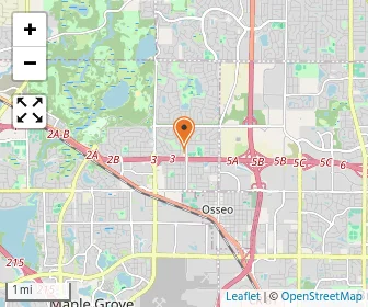 Map of Osseo KinderCare