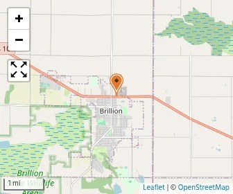 Map of Brillion Early Learning Center