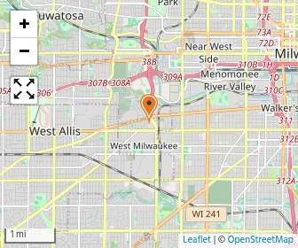 Map of Notre Dame School of Milwaukee-St. Florian Campus