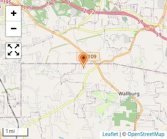 Map of Vernon Forest Baptist Training Center