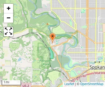 Map of Spokane Windsong School