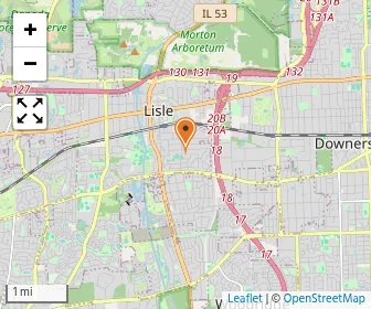 Map of Chesterton Academy Of The Holy Family