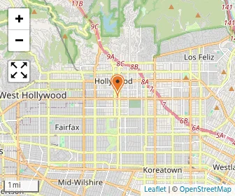 Map of The Episcopal School Of Los Angeles