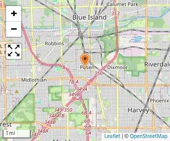 Map of Academic Mastery Academy