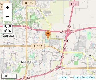 Map of Father Mcgivney Catholic High School