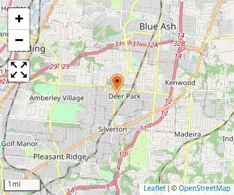 Map of Al Pi Darko Initiative Bda Ohr Torah Cincinnati