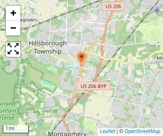 Map of Kiddie Academy Of Hillsborough Nj