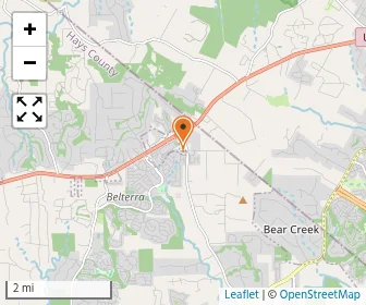 Map of The Preparatory School Of Dripping Springs