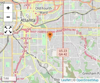 Map of The Bradley Academy
