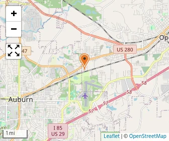 Map of The Oaks School