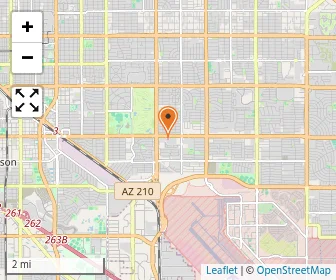 Map of Renaissance Academy Tucson