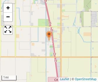 Map of Christ Centered Church Bakersfield/gideon Academy
