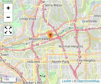 Map of Warren-walker Middle School