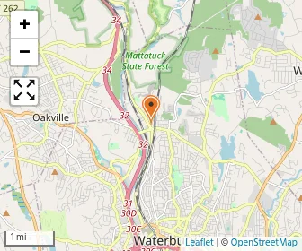 Map of Waterbury SDA School