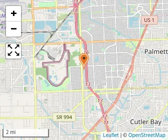 Map of Rise Up Academics
