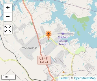 Map of John Milledge Academy High School