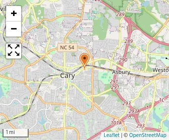 Map of Triangle Montessori Academy