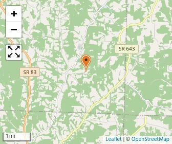 Map of East Mound School