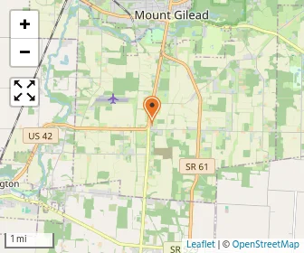 Map of Gilead Christian School, Junior Senior High