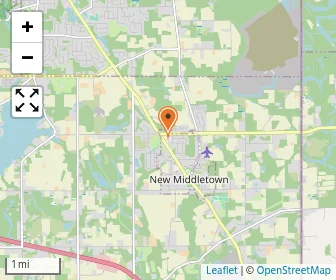 Map of The Child Care And Learning Center Of New Middleto