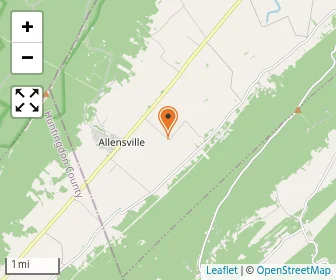Map of Sunnyside Amish School