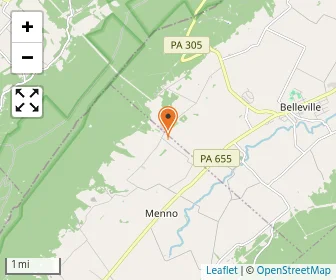 Map of Wylie Brook Amish School