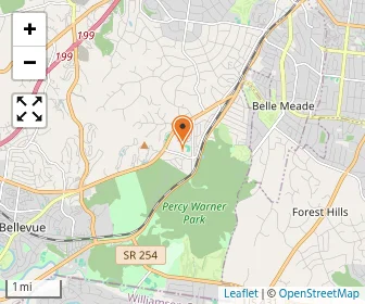 Map of The Jewish Middle School Of Nashville