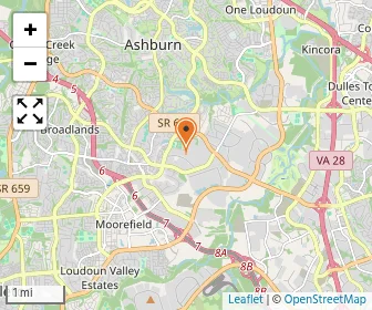 Map of Loudoun Montessori School