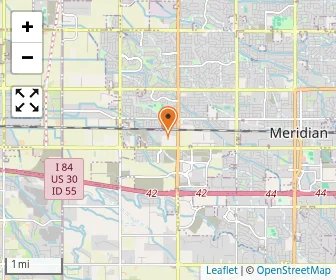 Map of The Preschool & Kindergarten @ten Mile Christian