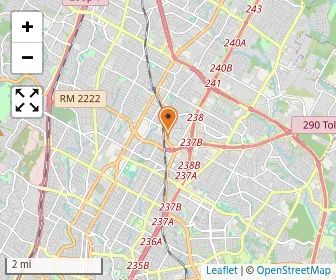 Map of Academy Of Thought And Industry Austin