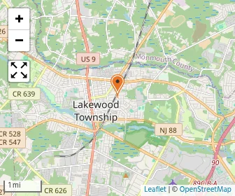 Map of Yeshiva Cheshkas Hatorah