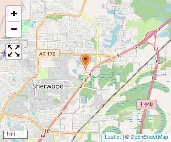 Map of Sherwood Christian Academy