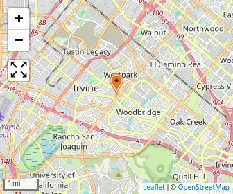 Map of LePort Montessori School Irvine Mandarin
