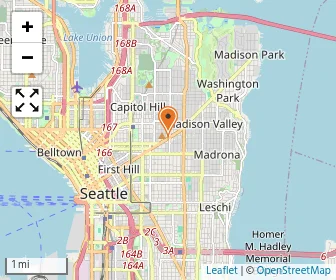 Map of French American School of Puget Sound (FASPS) Capitol Hill Preschool Campus