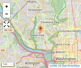 Map of Glover Park KinderCare