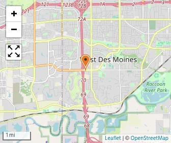 Map of West Des Moines KinderCare