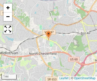 Map of Bon Air KinderCare