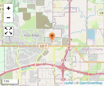 Map of Broomfield Palisade KinderCare